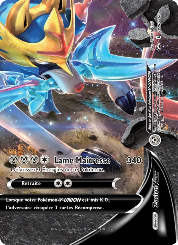 Zacian V-UNION #166