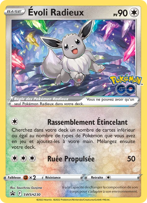 Évoli Radieux #230 — Promo SWSH