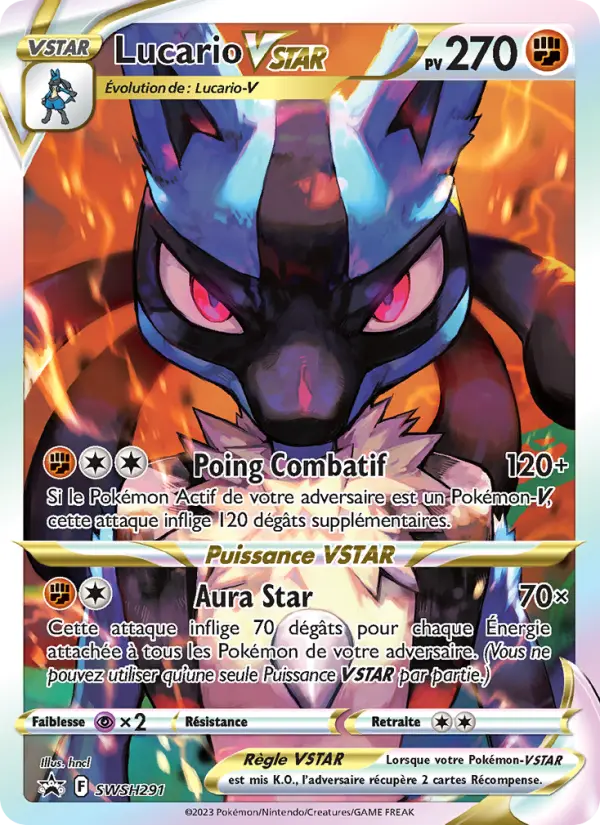 Lucario VSTAR #291