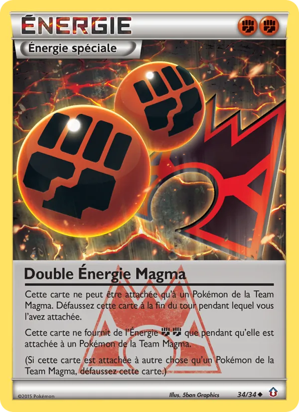 Double Énergie Magma #34