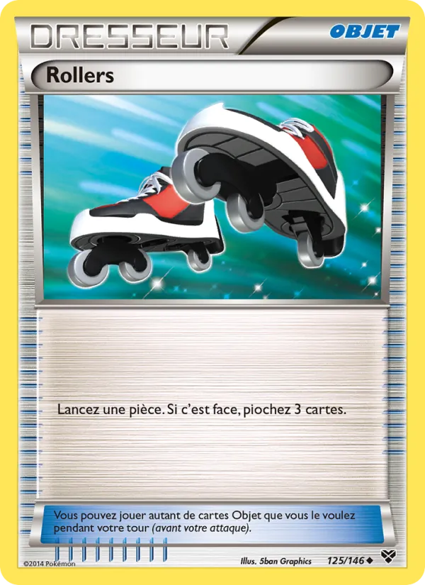 Rollers #125 — XY (Reverse Holo)