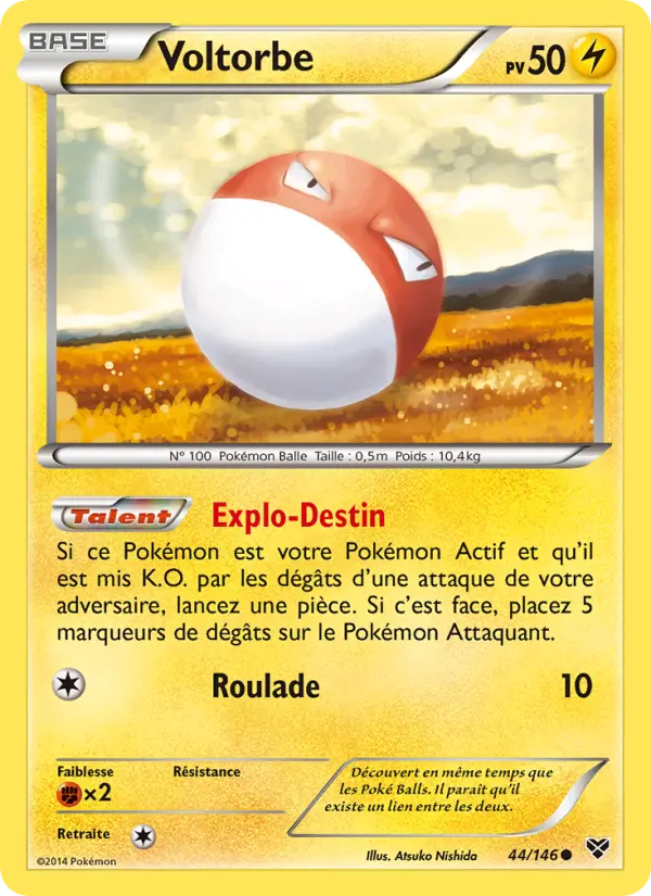 Voltorbe #44