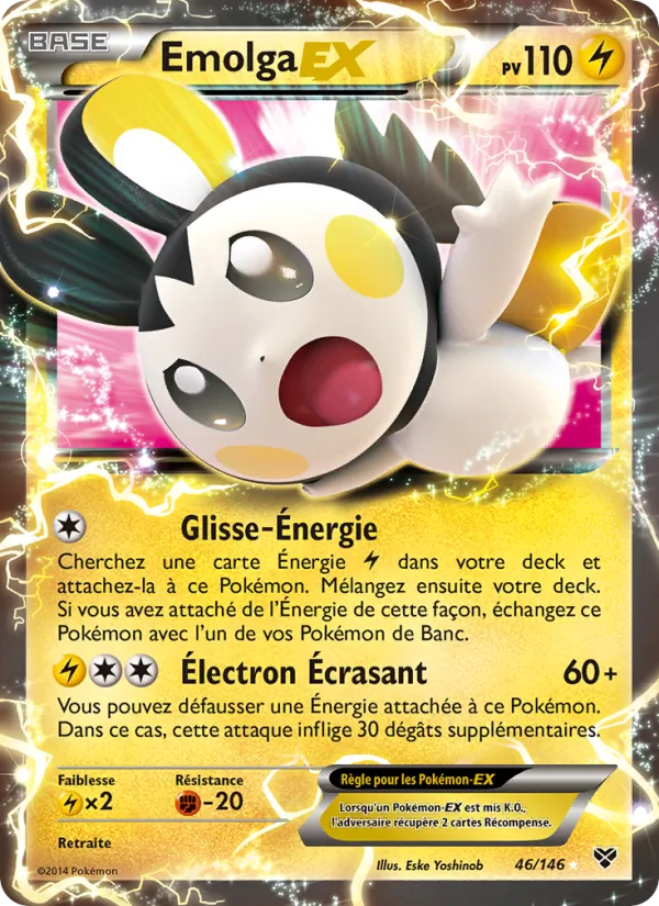 Emolga EX #46