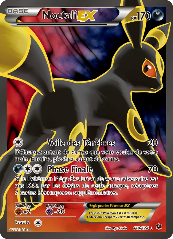 Noctali EX #119