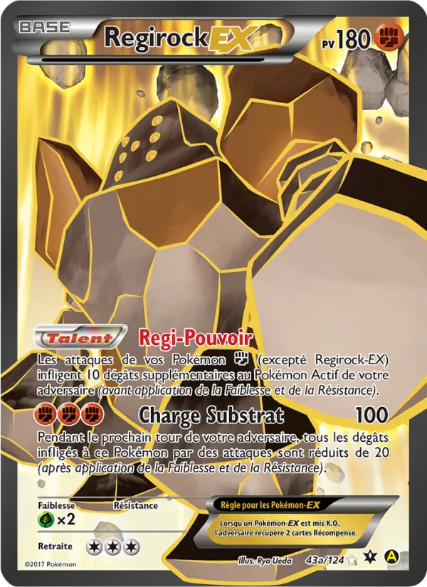 Regirock ex #43