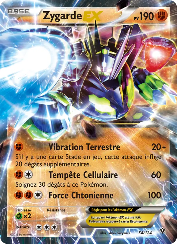 Zygarde EX #54
