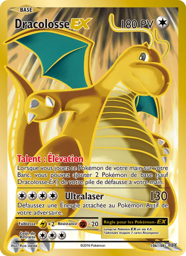 Dracolosse ex δ #106