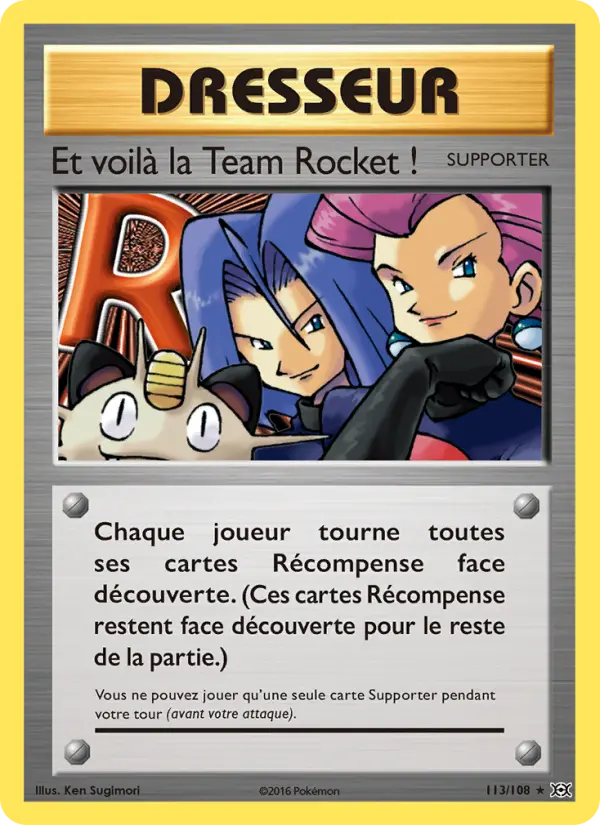 Et voila les Team Rocket ! #113