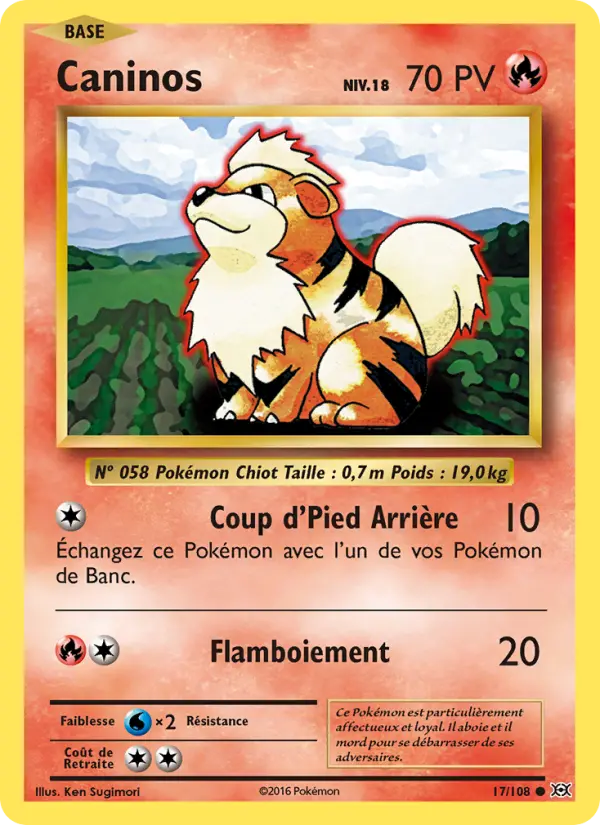 Growlithe #17