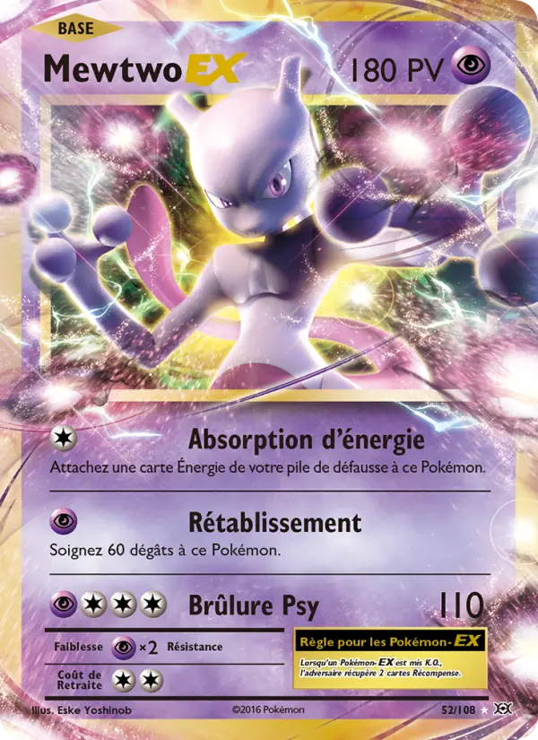 Mewtwo-EX #52