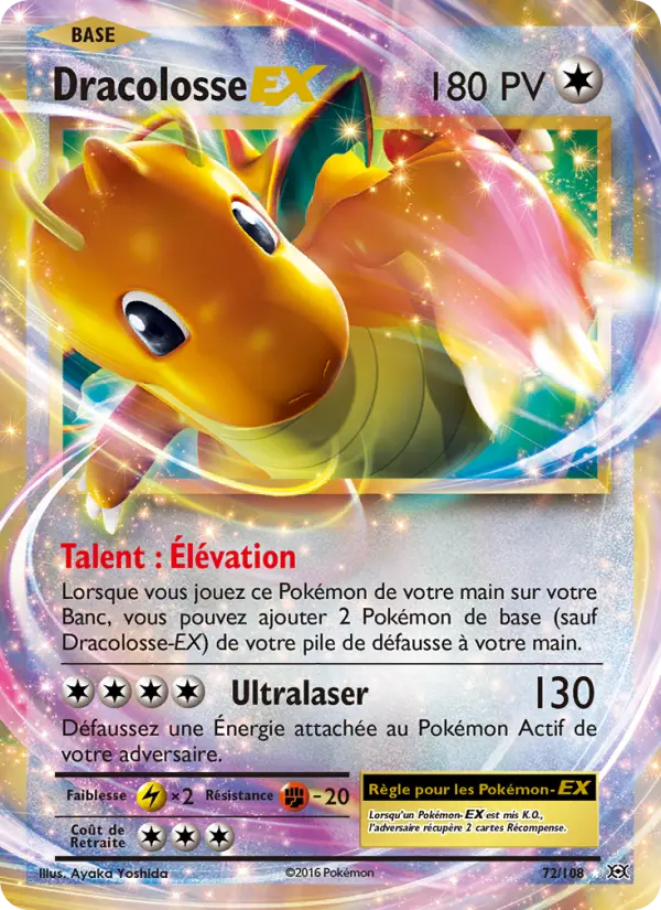 Dracolosse ex δ #72