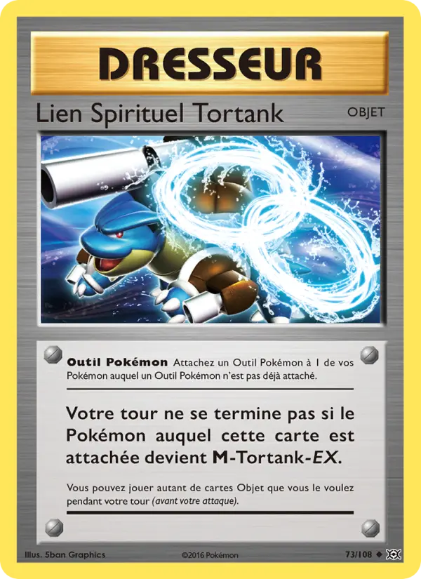Lien Spirituel Tortank #73 — Évolutions (Reverse Holo)