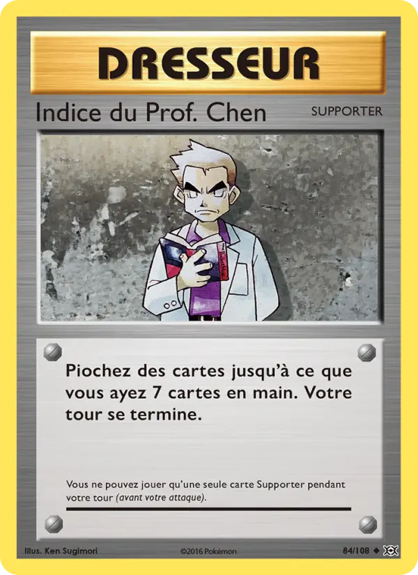 Indice du Prof. Chen #84