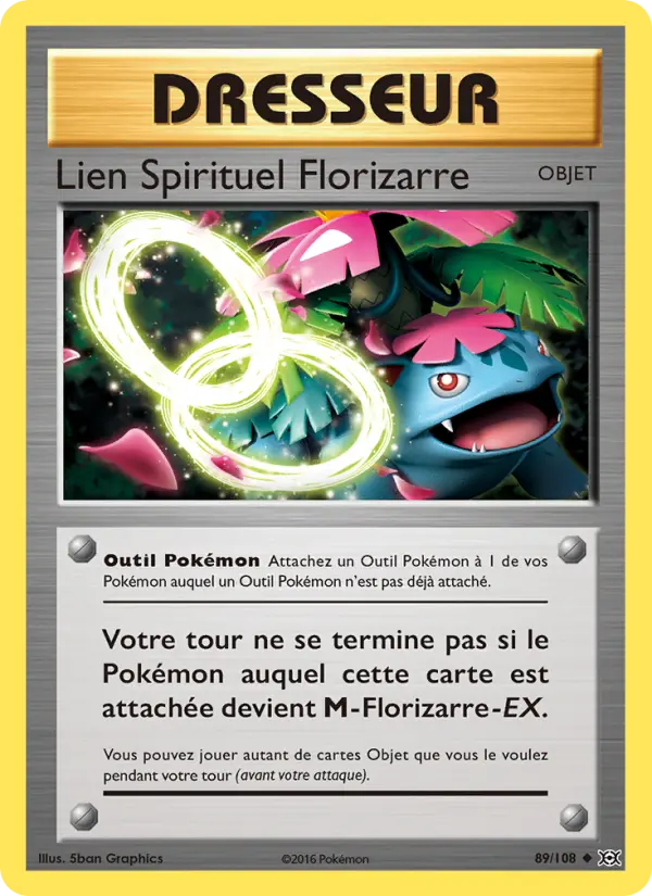 Lien Spirituel Florizarre #89 — Évolutions (Reverse Holo)