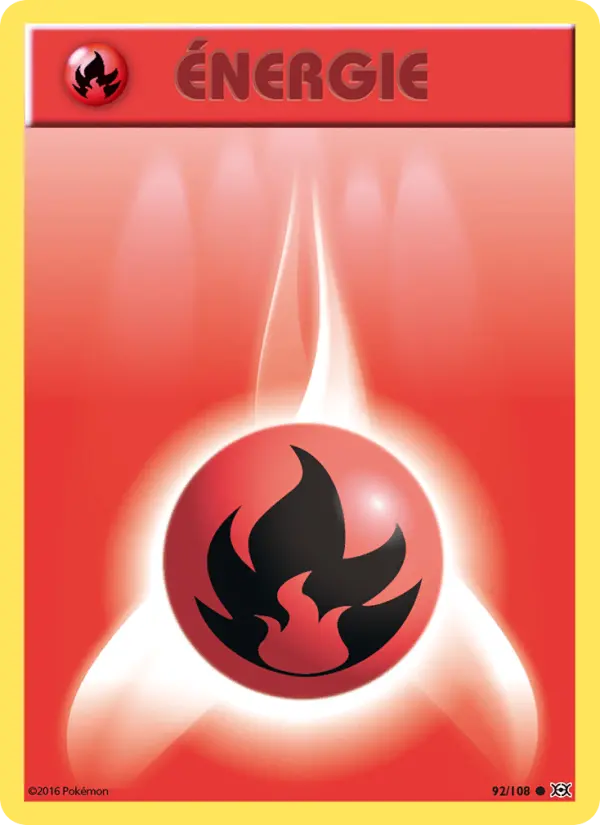 Énergie Feu #92 — Évolutions (Reverse Holo)