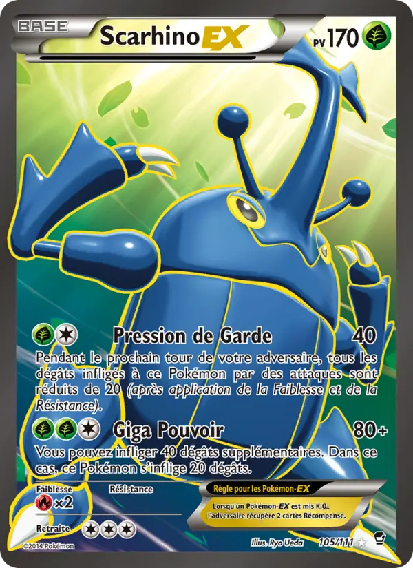 Scarhino EX #105 — Poings Furieux