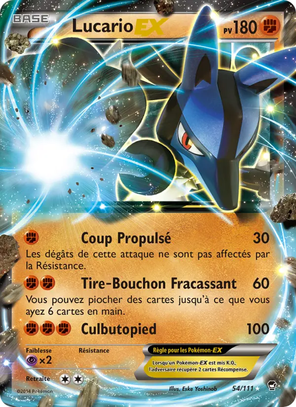Lucario ex #54