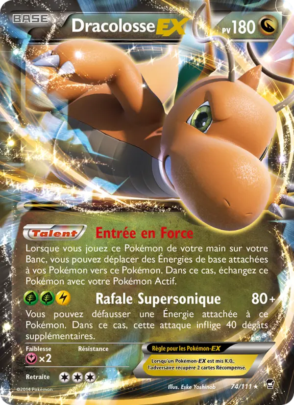 Dracolosse ex δ #74