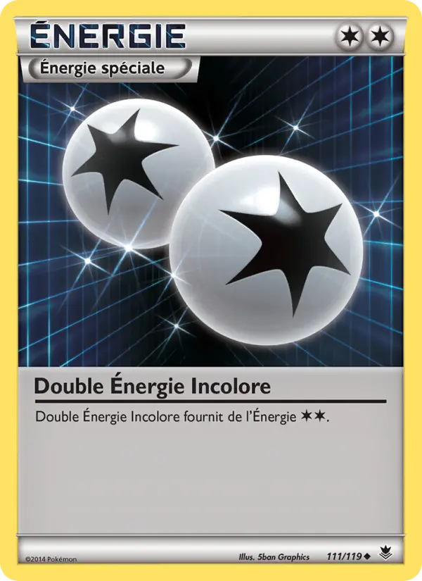 Double Colorless Energy #111