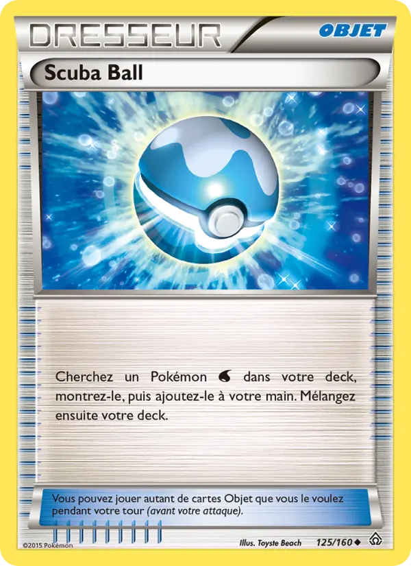 Scuba Ball #125 — Primo-Choc (Reverse Holo)
