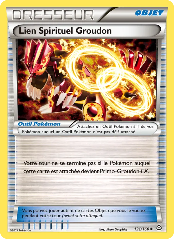 Lien Spirituel Groudon #131 — Primo-Choc