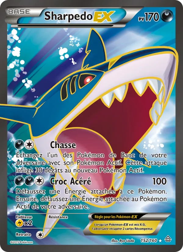 Sharpedo EX #152