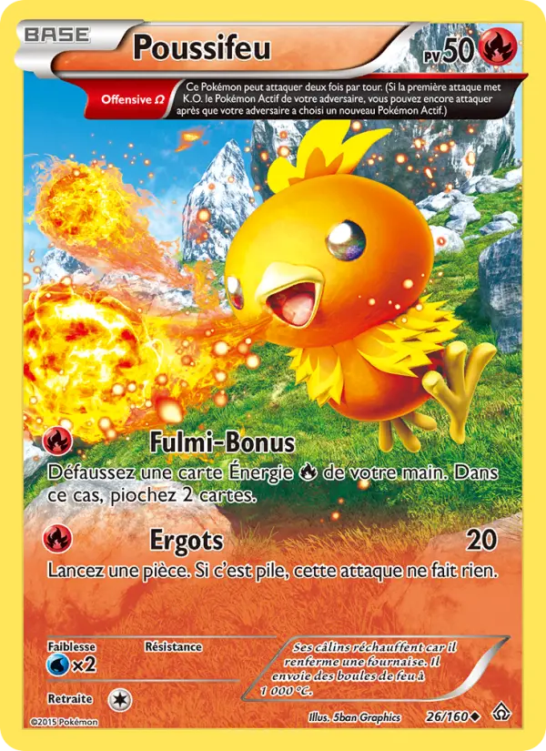 Poussifeu #26 — Primo-Choc (Reverse Holo)
