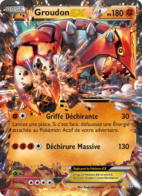 Groudon EX #85