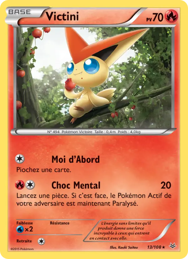 Victini #13 — Ciel Rugissant (Reverse Holo)