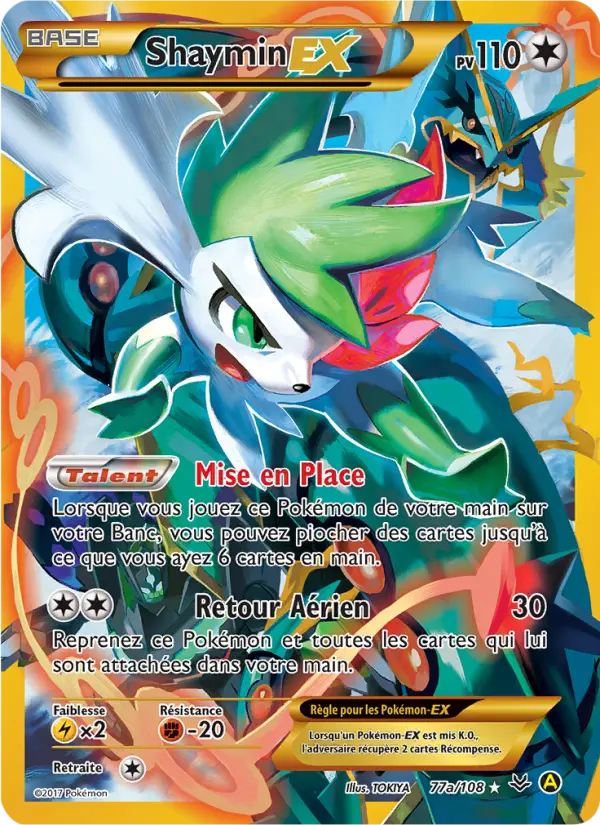 Shaymin-EX #77