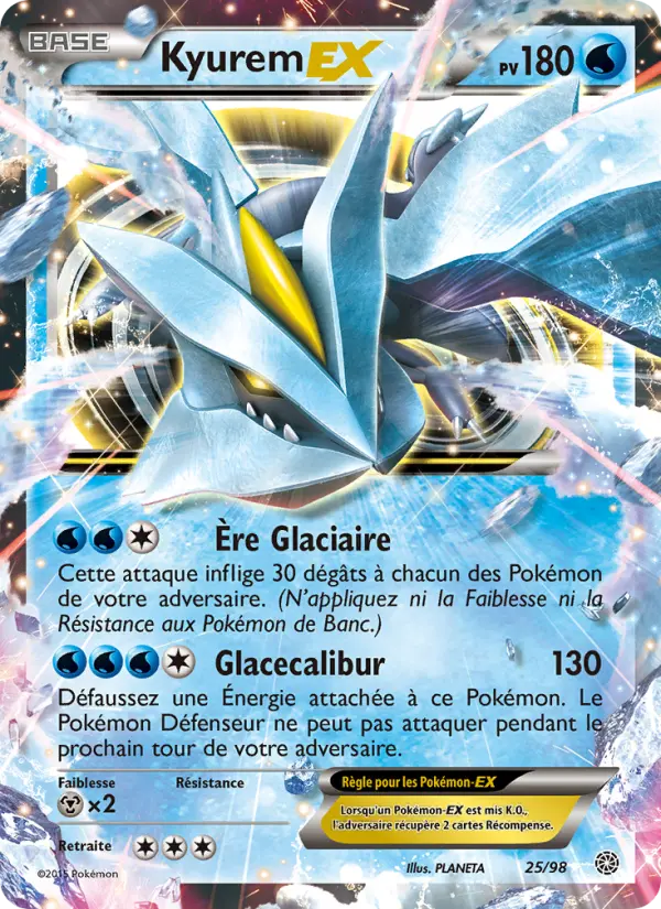 Kyurem EX #25