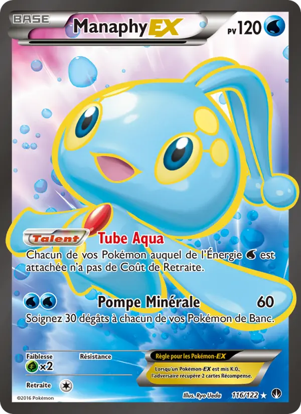 Manaphy EX #116