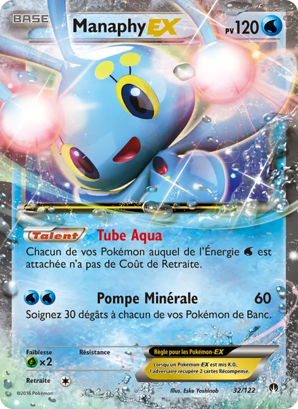 Manaphy EX #32 — Rupture Turbo