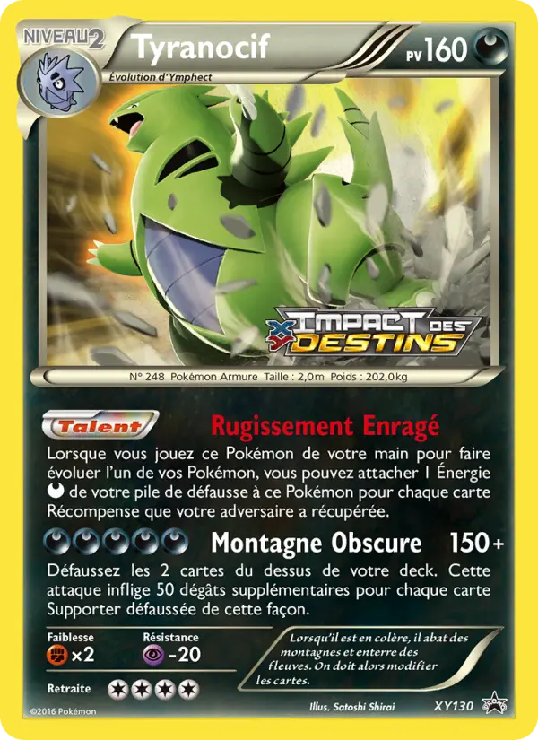 Tyranocif #130 — Promo XY