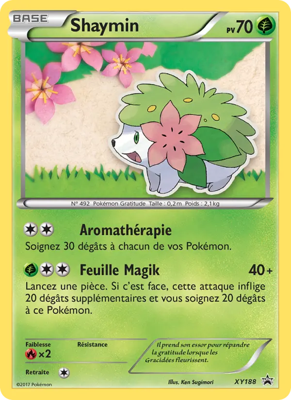 Shaymin #188 — Promo XY