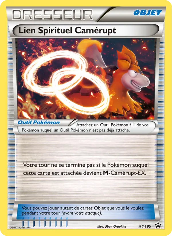 Lien Spirituel Camérupt #199 — Promo XY