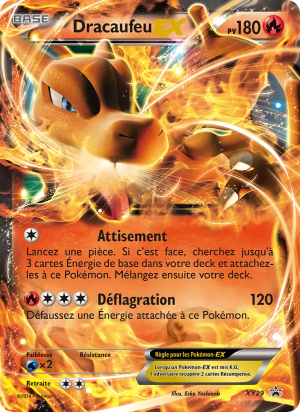 Dracaufeu EX #29 — Promo XY