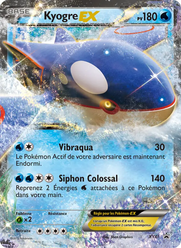 Kyogre EX #41