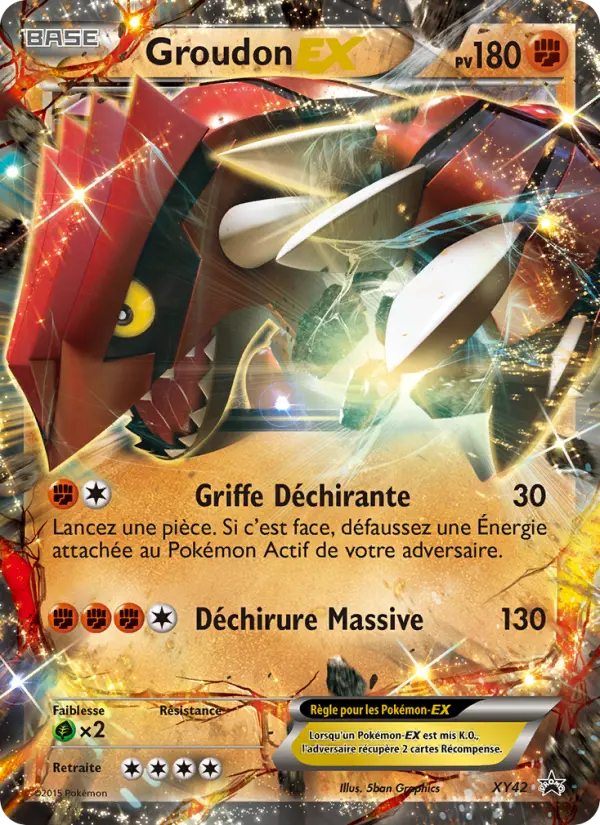 Groudon EX #42