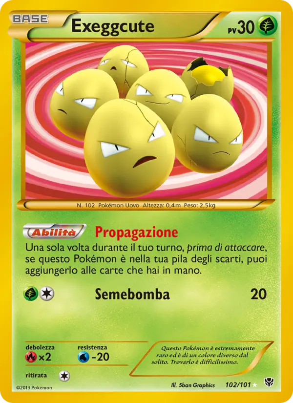 Exeggcute #102