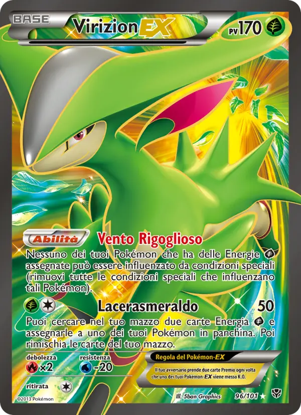 Virizion-EX #96