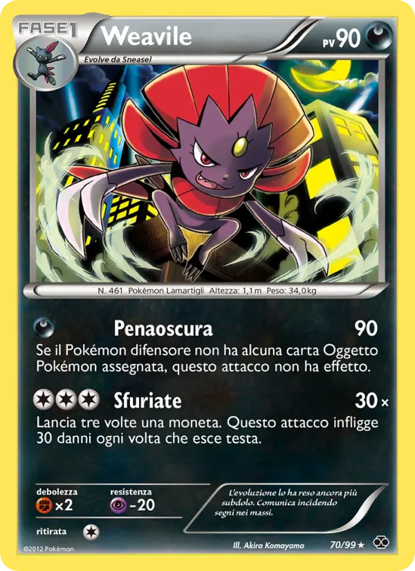 Weavile #70