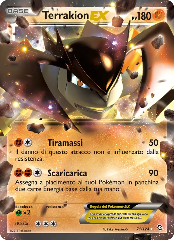 Terrakion-EX #71 — Stirpe dei Draghi