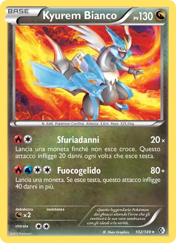 Kyurem Bianco #102