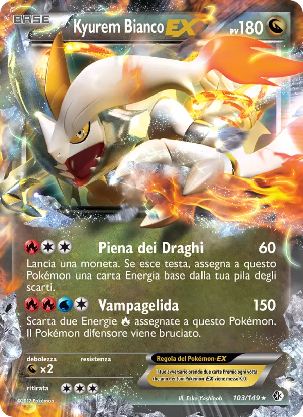 White Kyurem EX #103