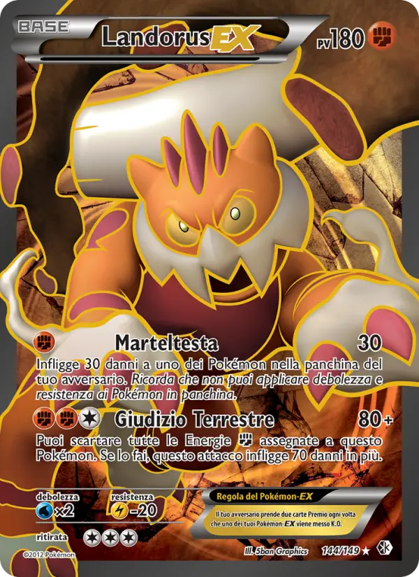 Landorus-EX #144