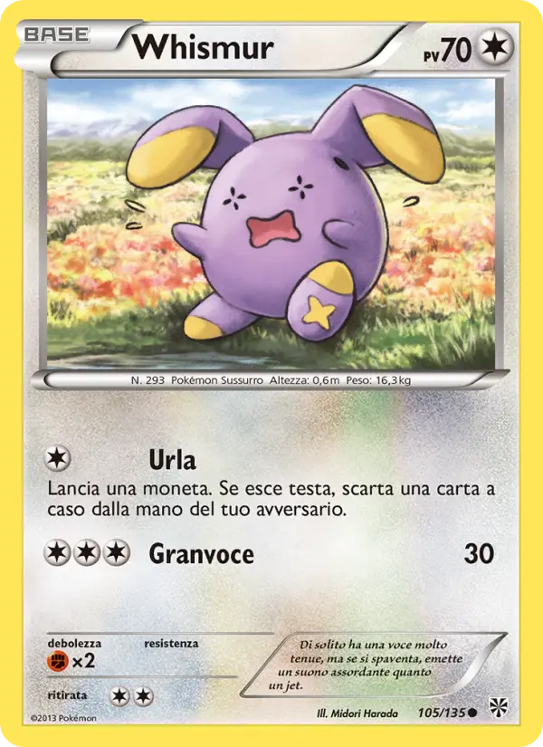 Whismur #105