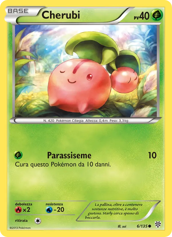 Cherubi #6 — Uragano Plasma (Reverse Holo)