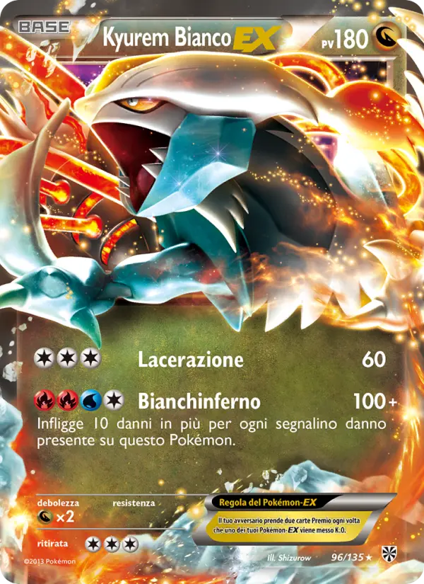 White Kyurem EX #96