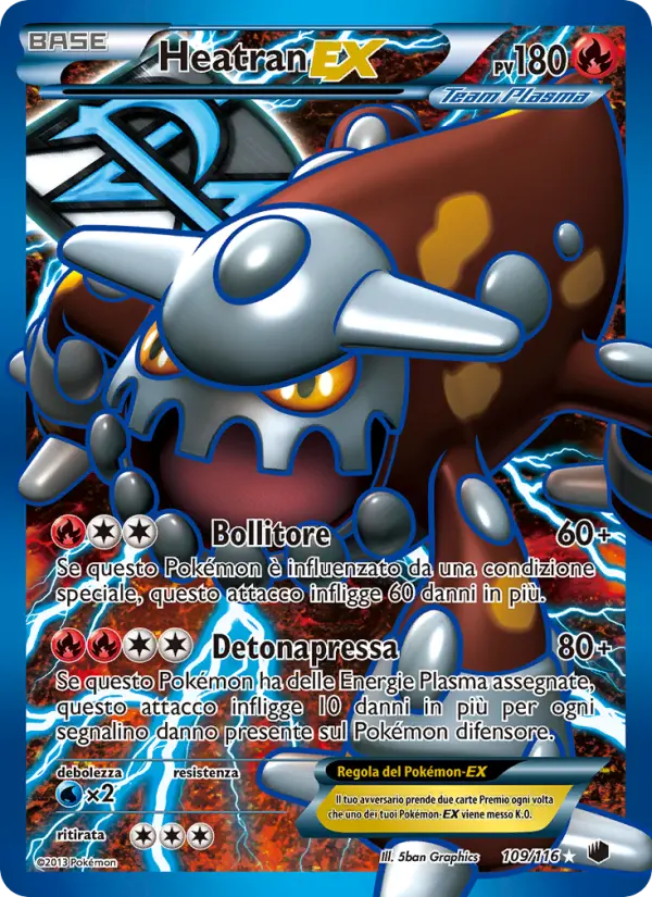 Heatran-EX #109 — Glaciazione Plasma